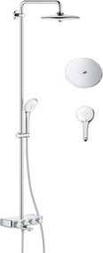 Grohe Euphoria set de duș perete cu termostat cu duș de ploaie StarLight Chrome 26510000
