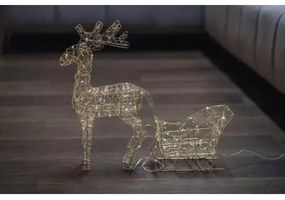 Decorațiune LED de Crăciun LED/3xAA alb cald