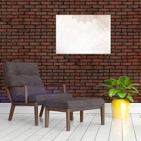 Tablou - Mandala pe zid (70x50 cm)