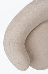 Fotoliu de relaxare Skindi - bouclé bej Catch Me 02