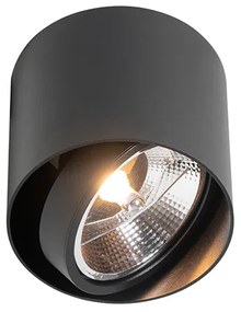 Spotlight de design negru AR111 - Impact
