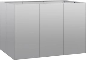 vidaXL Jardinieră 120x80x80 cm oțel galvanizat