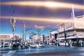 Tablou cu strada în Las Vegas (90x60 cm)