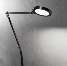Lampadar LED modern cu brat articulat FUTURA PT NERO