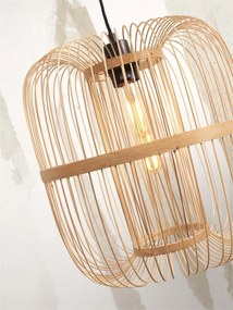 Lampa de podea eco din bambus Hokkaido L 38cm, alb