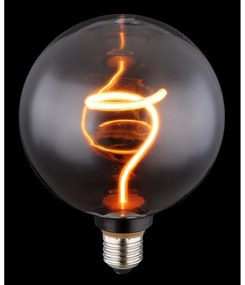 Bec decorativ fumuriu LED E27 4W 140lm 1800K