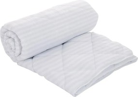 Pilota Alcam Damasc White Line 180x200cm, umplutura cu bambus, 300 g/mp