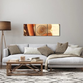 Tablou - Femeia lângă pom (cu ceas) (90x30 cm)