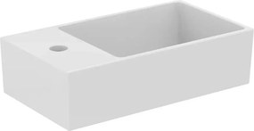 Lavoar suspendat Ideal Standard Atelier Extra alb lucios 45 cm cu orificiu baterie si preaplin stanga