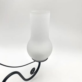 Lustră pe lanț Brilagi COTTAGE 5xE14/40W/230V negru/alb