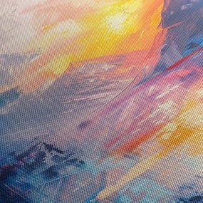 Tablou - Pictura peisajului (cu ceas) (90x30 cm)