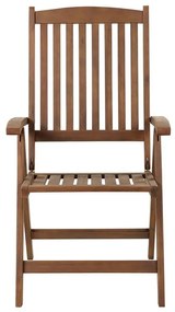 Set mobilier de grădină Amali (lemn închis). 1077448