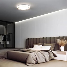 Plafonieră LED RGB dimabilă Solight WO8015 FLOCO LED/30W/230V+RGB/6W d. 40 cm + telecomandă