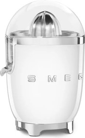 Storcător electric de citrice Smeg CJF11WHEU, 70 W, sistem anti-picurare, bază antiderapantă, alb