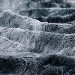 decoDoma Pătură cu blăniţă MARBLE, 140 x 200 cm