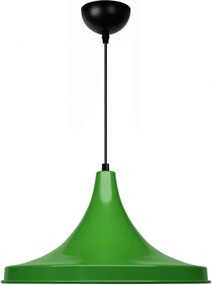 Lustra AYD-3718, verde, metal, 30x120 cm
