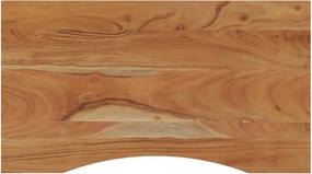 vidaXL Blat de birou 90x50x2,5 cm dreptunghiular lemn masiv de acacia