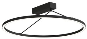 Plafoniera LED, Design Circular, 42W 3000K BLACK ZB-2562