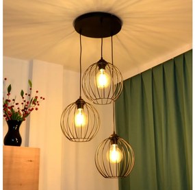 Lustră LED pe cablu MERCURE 3xE27/15W/230V