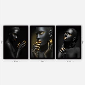 Tablouri 3 buc. 35x45 cm – Wallity