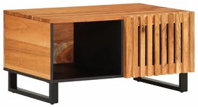 vidaXL Măsuță de cafea, 80x51x40 cm, lemn masiv de acacia
