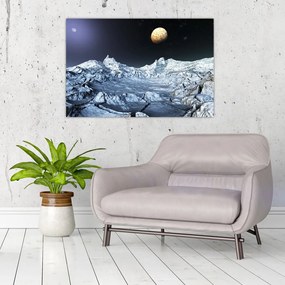 Tablou cu sat (90x60 cm)