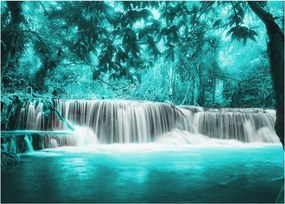 Tablou - Cascada albastră (70x50 cm)