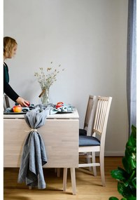 Masă de dining pliabilă din stejar lăcuit mat Rowico Mimi, 120 x 80 cm