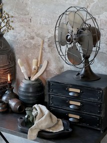 Ventilator decorativ din metal, finisaj alamă antichizată , Factory