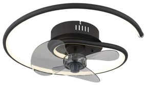 Lustra LED cu ventilator si telecomanda KOREN 03660 GL