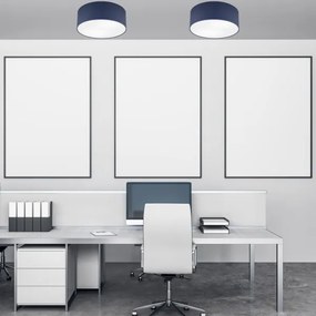 Plafonieră SIRJA PASTEL DOUBLE 2xE27/15W/230V d. 35 cm albastru închis