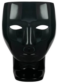 Scaun modern din fibra de sticla NEMO FACE negru
