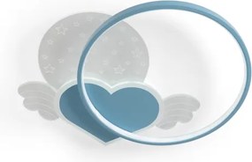 Brilagi - Plafonieră LED pentru copii LOVE 48W/230V 3000/4500/6000K albastră