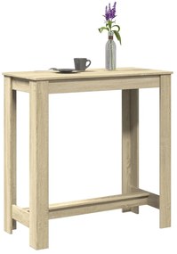 vidaXL Masă de bar, stejar Sonoma, 102x50x103,5 cm, lemn prelucrat