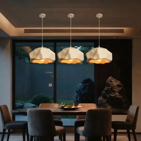BRILAGI - Lustră pe cablu WABI SABI 1xE27/60W/230V Ø 42 cm albă