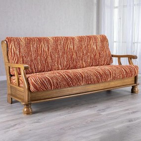 Gaico Huse bielastice UNIVERSO NOU dungi cărămizii 3fotoliu cu manere de lemn (l. 150 - 200 cm)