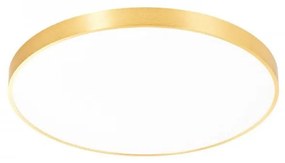 Plafoniera LED moderna SIERRA auriu, diametru 60cm