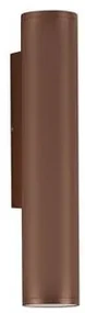 Aplica exterior cu iluminat jos LED 3000K IP65 TORRIN corten
