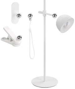 Lampă LED magnetică reîncărcabilă dimabilă de masă 4 în 1 LED/4,2W/3,7V 4000K alb