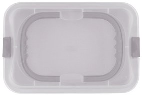 Tava cu capac plastic 36,5x24 cm Taupe Berlinger Haus BH 8638, antiaderenta, gri