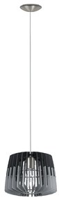 Eglo 96955 - Lustra pe cablu ARTANA 1xE27/60W/230V gri/negru 300mm
