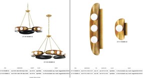 Aplica de perete LUX HOPPER, cu o sursa de lumina
