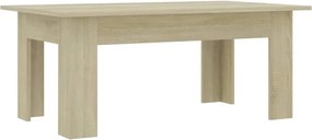 vidaXL Măsuță de cafea, stejar Sonoma, 100x60x42 cm, lemn prelucrat