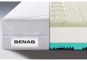 Saltea fermă/mediu-fermă din spumă reversibilă 100x200 cm Visco Comfort – BENAB