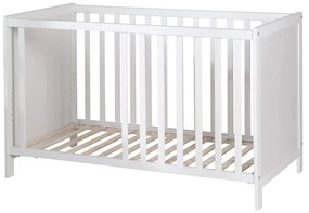 Pătuț alb co-sleeping 60x120 cm Hamburg – Roba