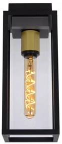 Aplică de exterior Lucide 27105/01/30 LAURENS 1xE27/15W/230V IP54 negru