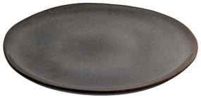 Farfurii gri 4 buc. din gresie ø 21 cm Selma – House Nordic