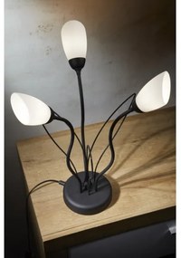 Lampă de masă GLORIOSA Jupiter 2065 - 3xG9/14W/230V neagră