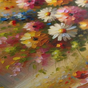 Tablou buchet multicolor