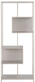 Bibliotecă gri 77x185x35 cm Seaford – Actona
